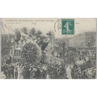 Carnaval de Nice - 1908 pénétration Pacifique 